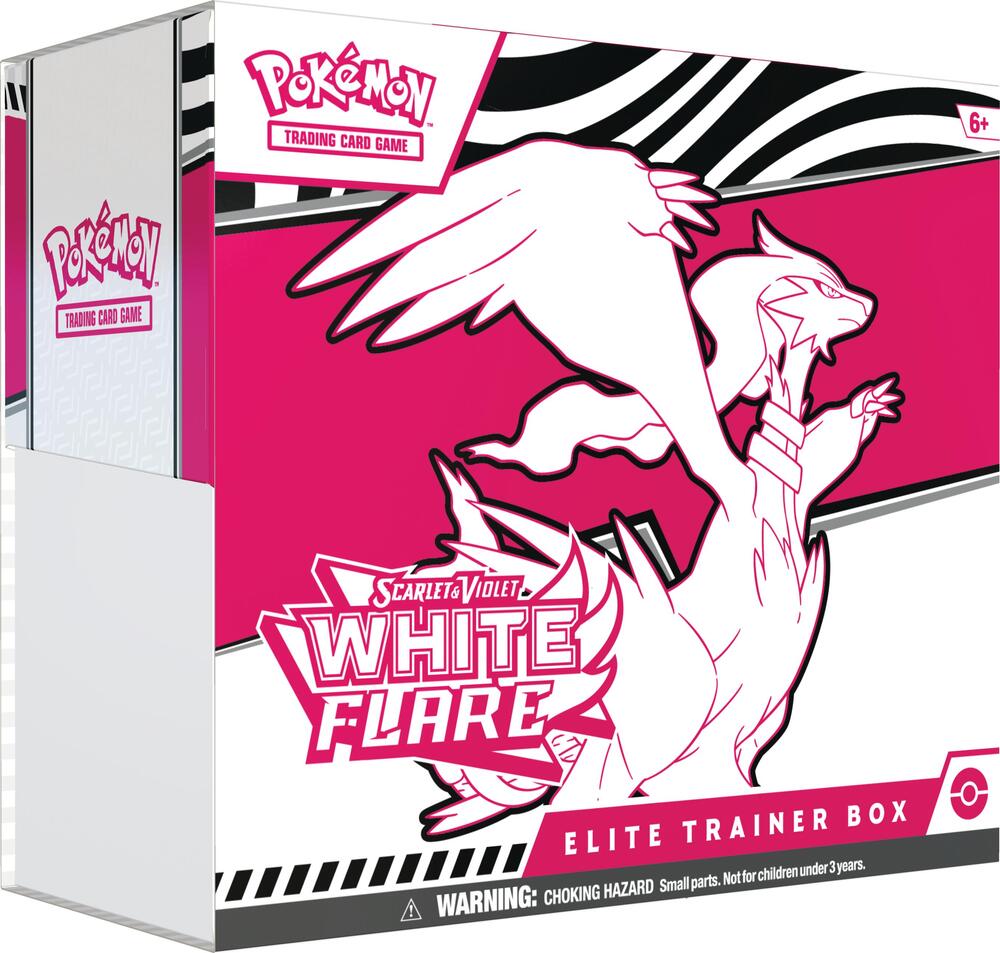 White Flare Elite Trainer Box