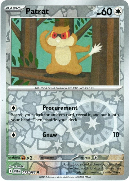 Pokémon XY White Flare Cards – Reverse Holo Complete Set