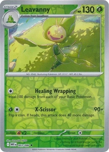 Pokémon XY White Flare Cards – Reverse Holo Complete Set