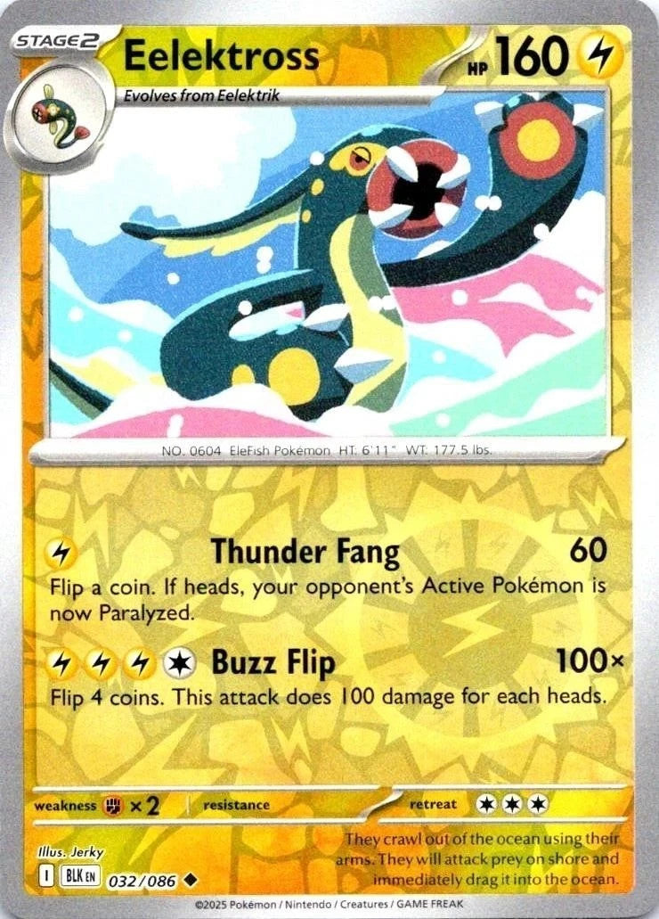 Pokémon XY Black Bolt Reverse Holo Cards – Pick Your Card – Free