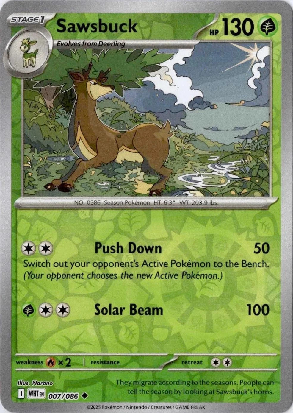 Pokémon XY White Flare Cards – Reverse Holo Complete Set