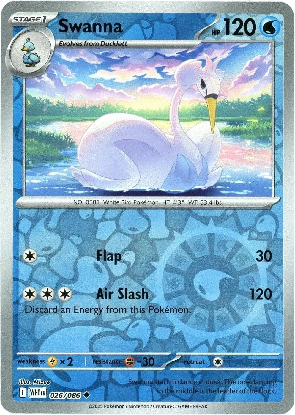 Pokémon XY White Flare Cards – Reverse Holo Complete Set