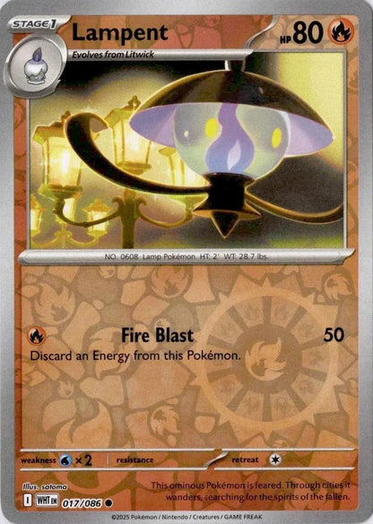 Pokémon XY White Flare Cards – Reverse Holo Complete Set