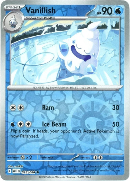 Pokémon XY White Flare Cards – Reverse Holo Complete Set