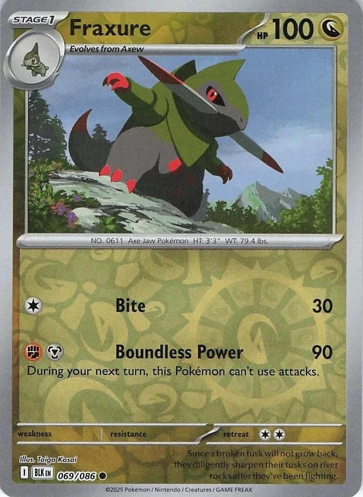 Pokémon XY Black Bolt Reverse Holo Cards – Pick Your Card – Free