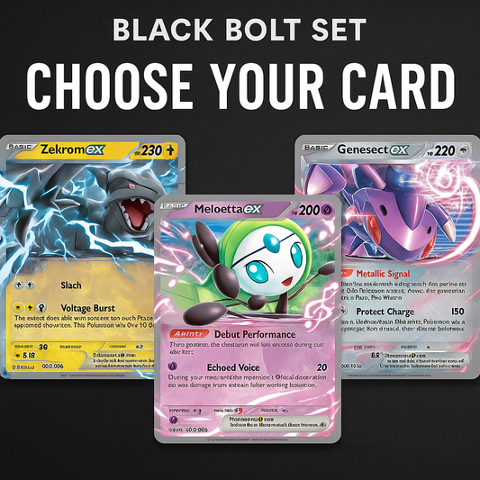 Pokemon Holo Rare Cards - Choose Your Card - Black Bolt SV English NM